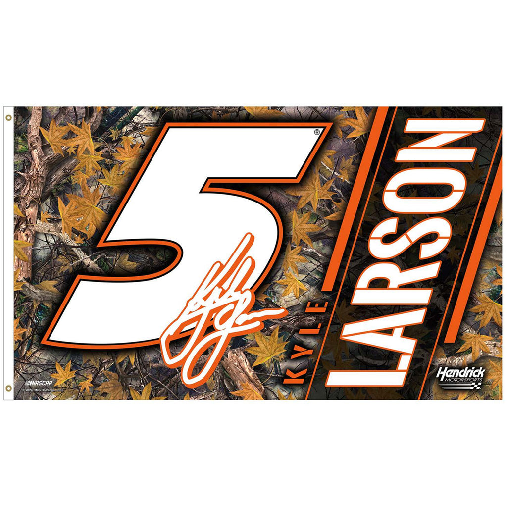 Kyle Larson 2024 Camo #5 NASCAR 3x5 Flag