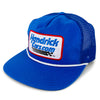 Kyle Larson 2024 HendrickCars Rope Snapback Mesh Hat Blue #5 NASCAR