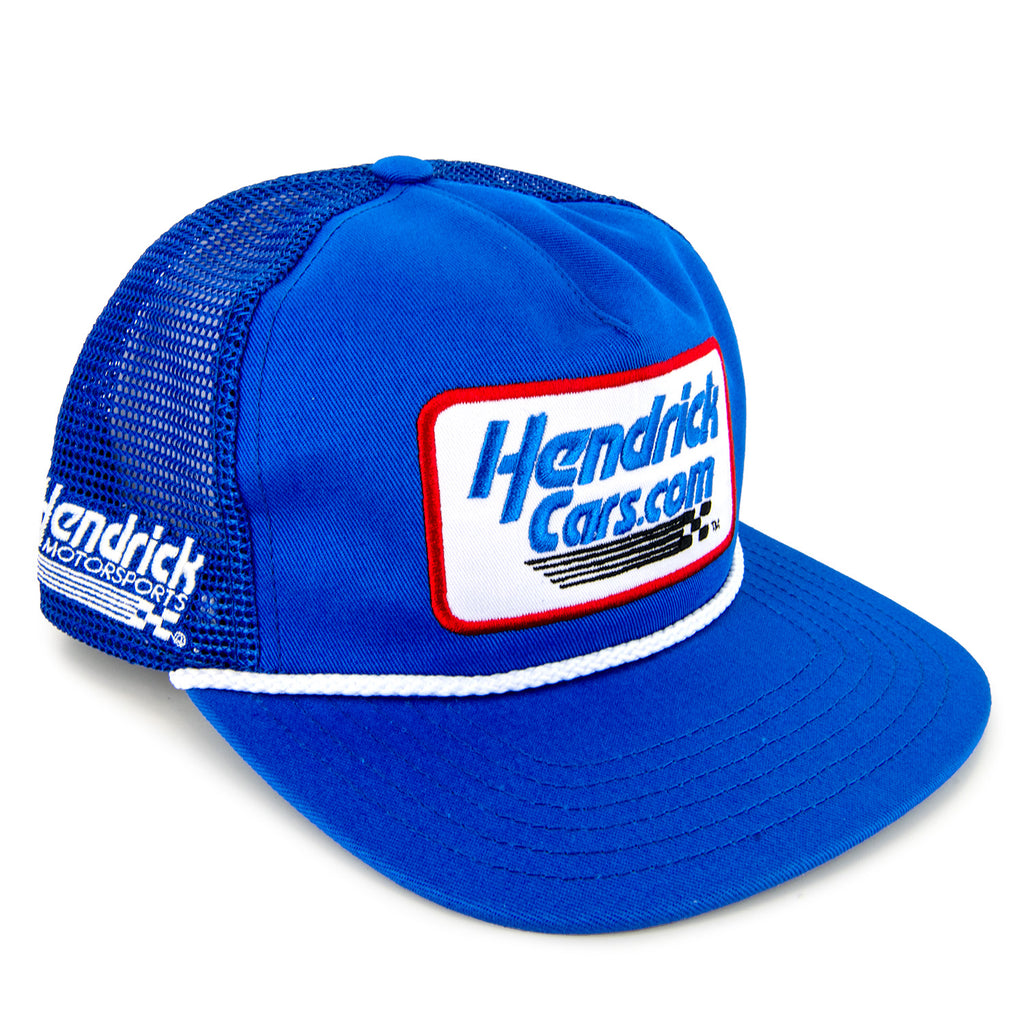 Kyle Larson 2024 HendrickCars Rope Snapback Mesh Hat Blue