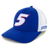 Kyle Larson 2026 Big Number #5 Mesh NASCAR Hat Exclusive Blue/White