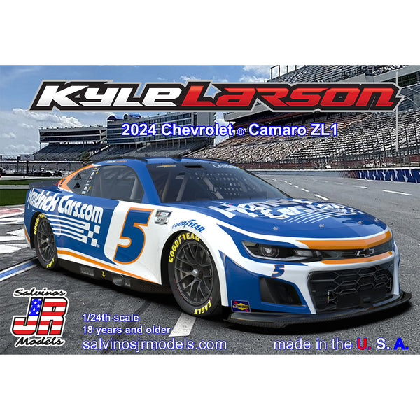 Kyle Larson 2024 HendrickCars Cola-Cola 600 1:24 Adult Model Car Kit #5 NASCAR