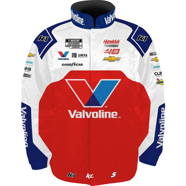 Kyle Larson 2024 Valvoline Uniform Pit Outerwear Jacket #5 NASCAR