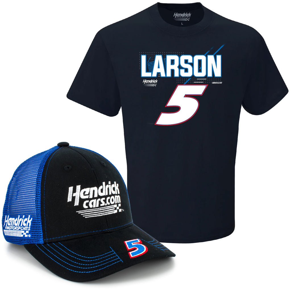 Kyle Larson Victory Lane Hat and #5 Kyle Larson Team T-Shirt BUNDLE PRICED