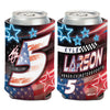 Kyle Larson 2024 Patriotic #5 Can Hugger 12oz Cooler NASCAR