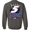 Kyle Larson 2024 HendrickCars #5 Car Crewneck Sweatshirt Charcoal Gray NASCAR
