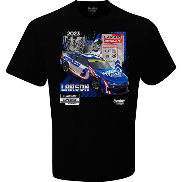 Kyle Larson 2023 NASCAR Cup Series Playoffs T-Shirt Black #5