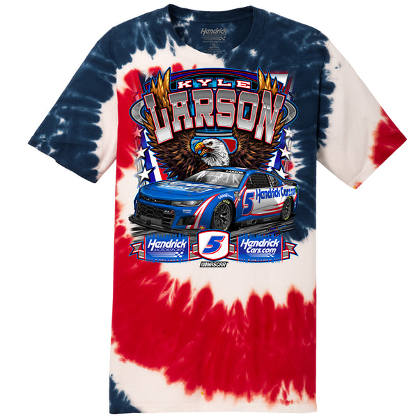 Kyle Larson 2023 RWB American Tie Dye 2-Spot T-Shirt #5 NASCAR