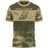 Kyle Larson 2026 Sublimated Camo #5 T-Shirt Green NASCAR