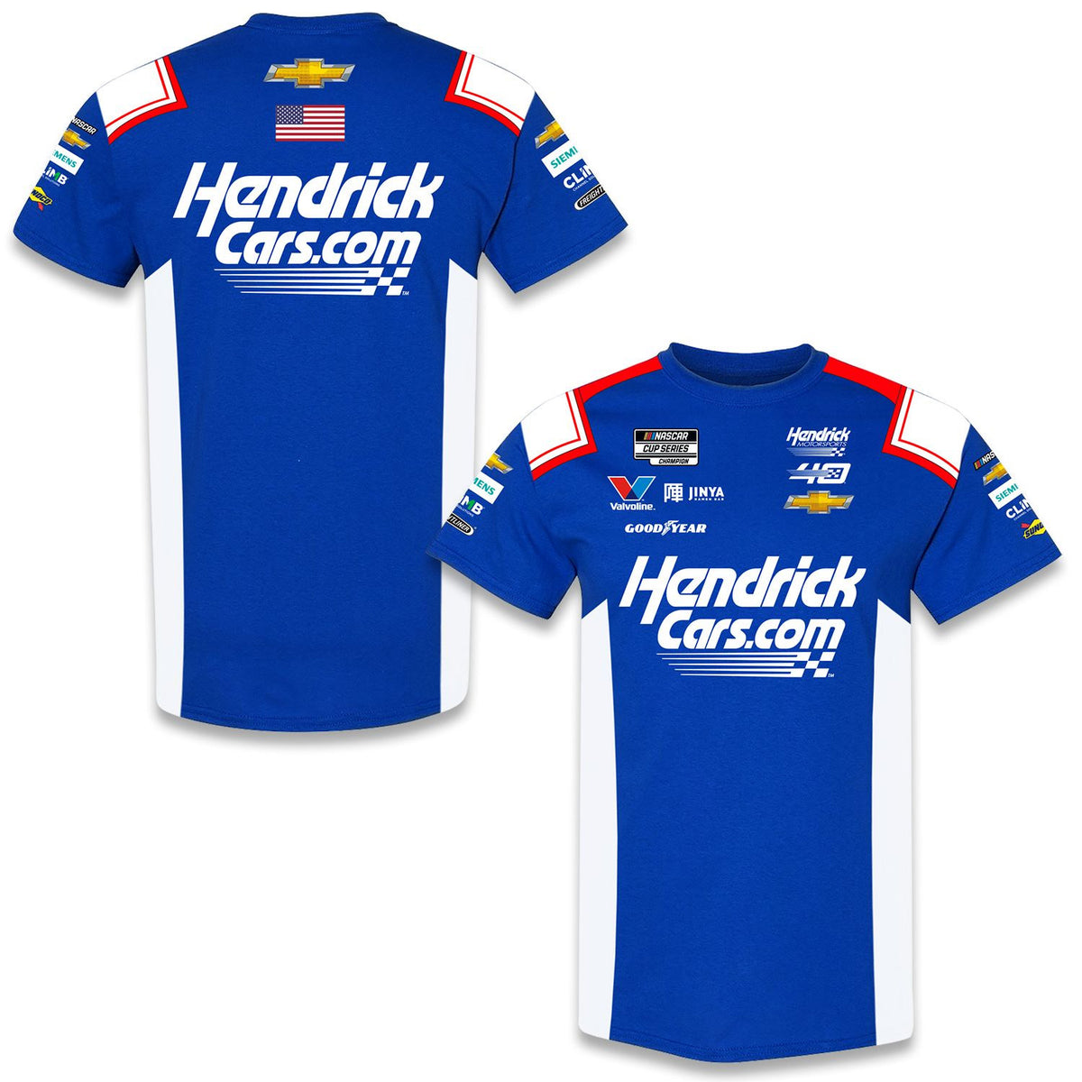 Kyle Larson 2024 HendrickCars Sublimated Uniform Pit Crew T-Shirt - Sale