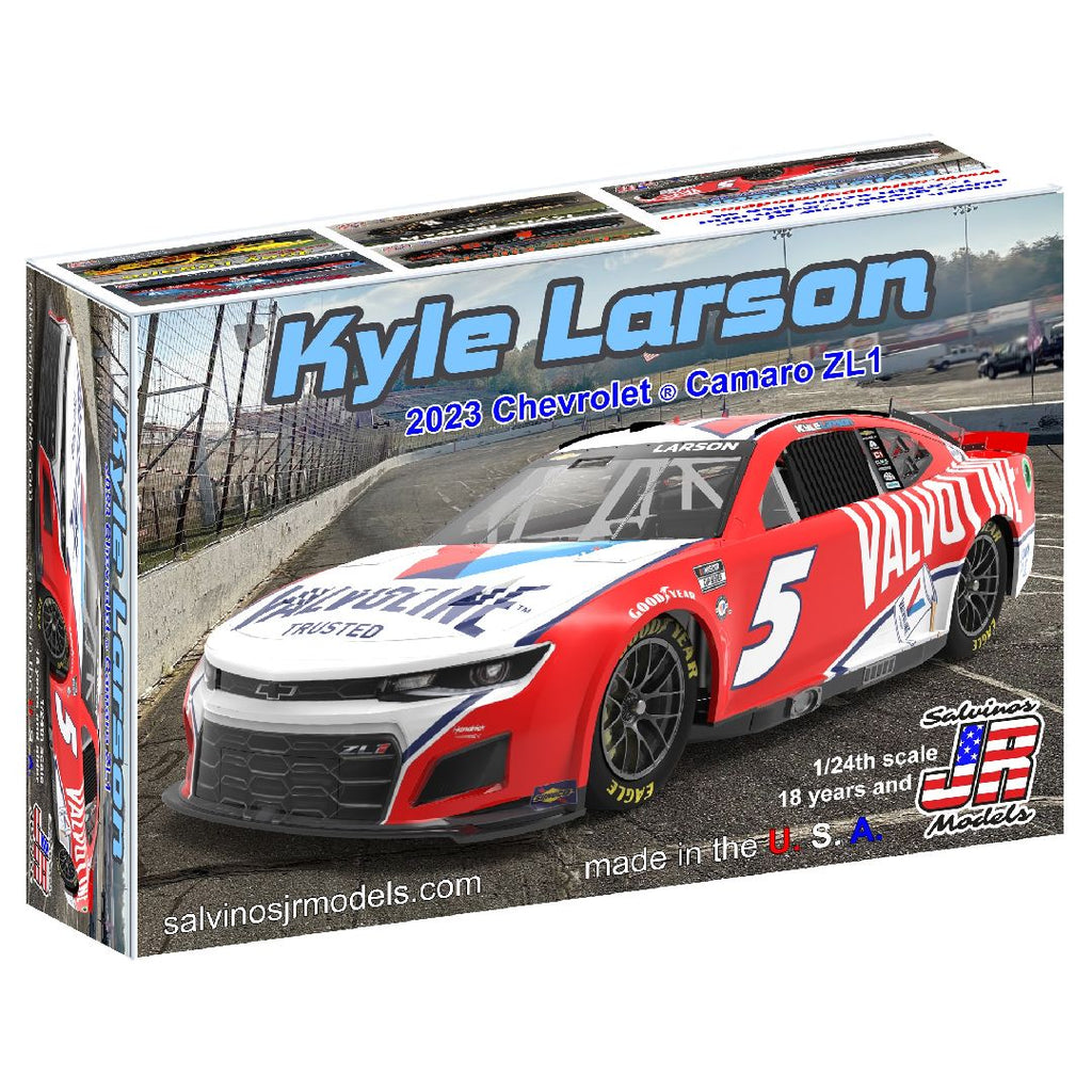 Kyle Larson 2023 Valvoline 1:24 Adult Model Car Kit - Sale 50% Off