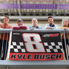 Kyle Busch 2025 RCR #8 Car 3x5 Flag NASCAR