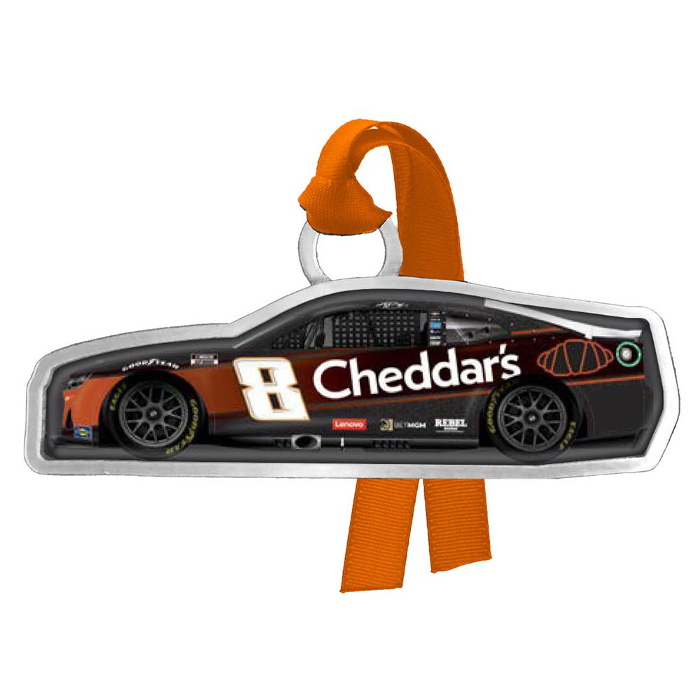 Kyle Busch 2024 Pewter Car Ornament Cheddar's #8 NASCAR