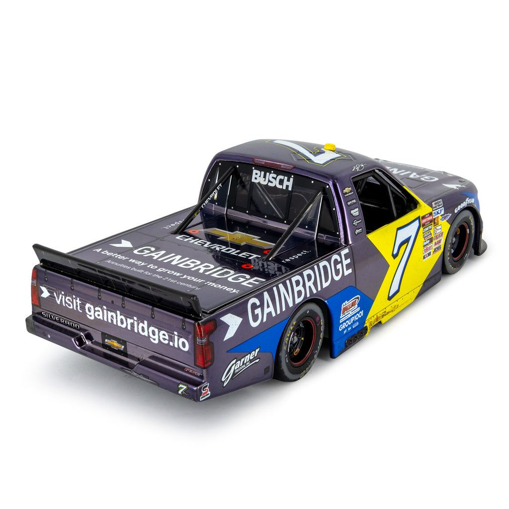 Kyle Busch Color Chrome Atlanta Truck Race Win 1:24 Standard 2025 Diecast Gainbridge #7 NASCAR