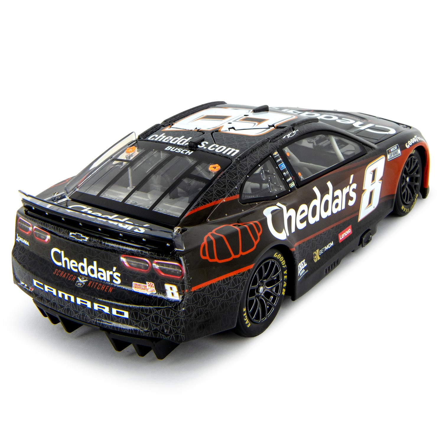 Kyle Busch ELITE Cheddar's 1:24 2024 Diecast Car | RacingUSA