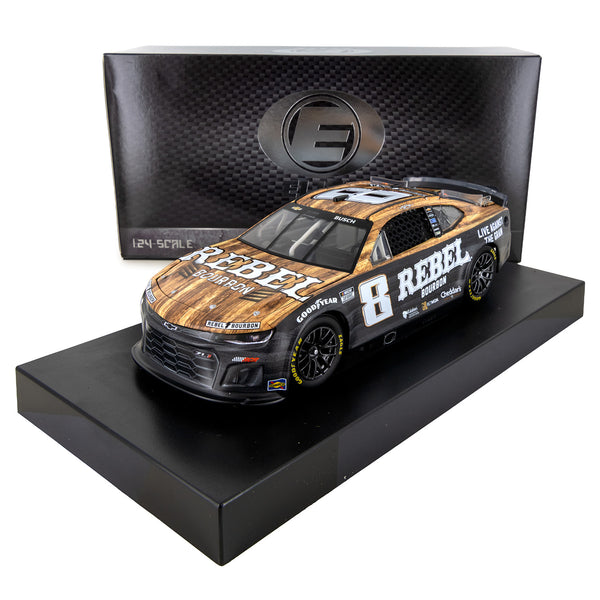Kyle Busch ELITE Rebel Bourbon 1:24 2025 Diecast Car #8 NASCAR