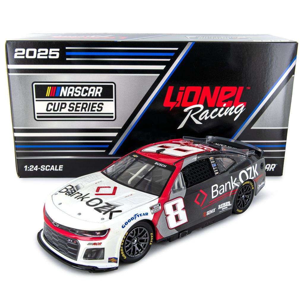 Kyle Busch Bank OZK 1:24 Standard 2025 Diecast Car #8 NASCAR