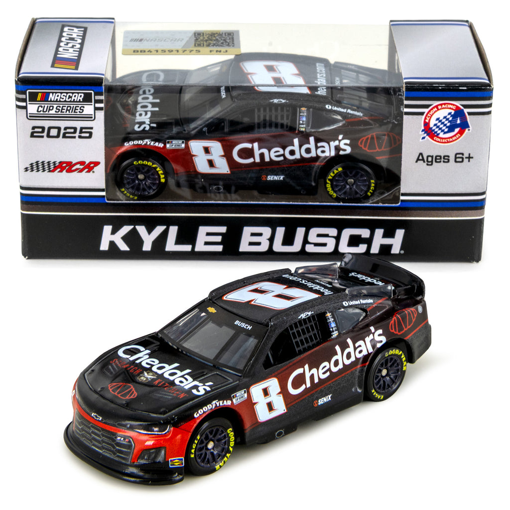 Kyle Busch Cheddar's 1:64 Standard 2025 Diecast Car #8 NASCAR