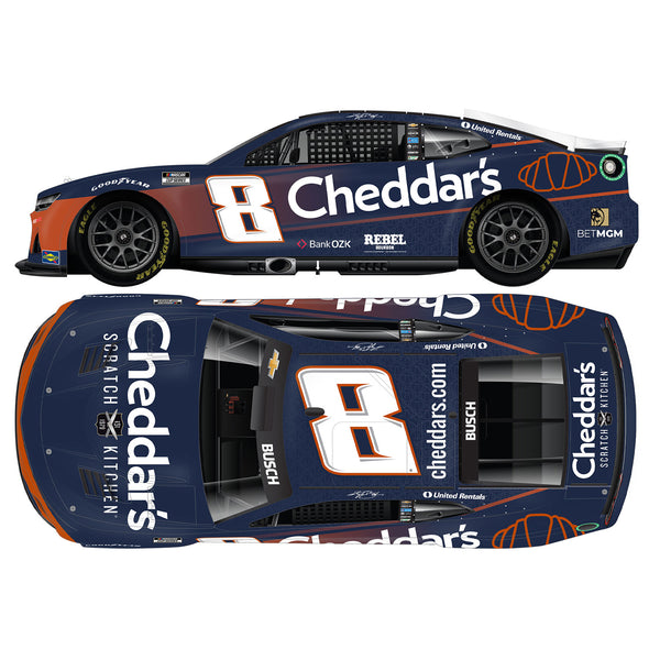 Kyle Busch Cheddar's Blue 1:24 Standard 2025 Diecast Car #8 NASCAR