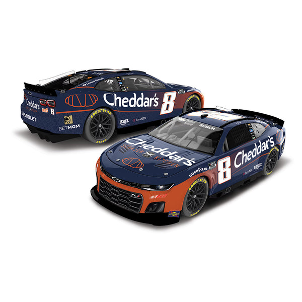 Kyle Busch Cheddar's Blue 1:64 Standard Chassis 2025 Diecast Car #8 NASCAR