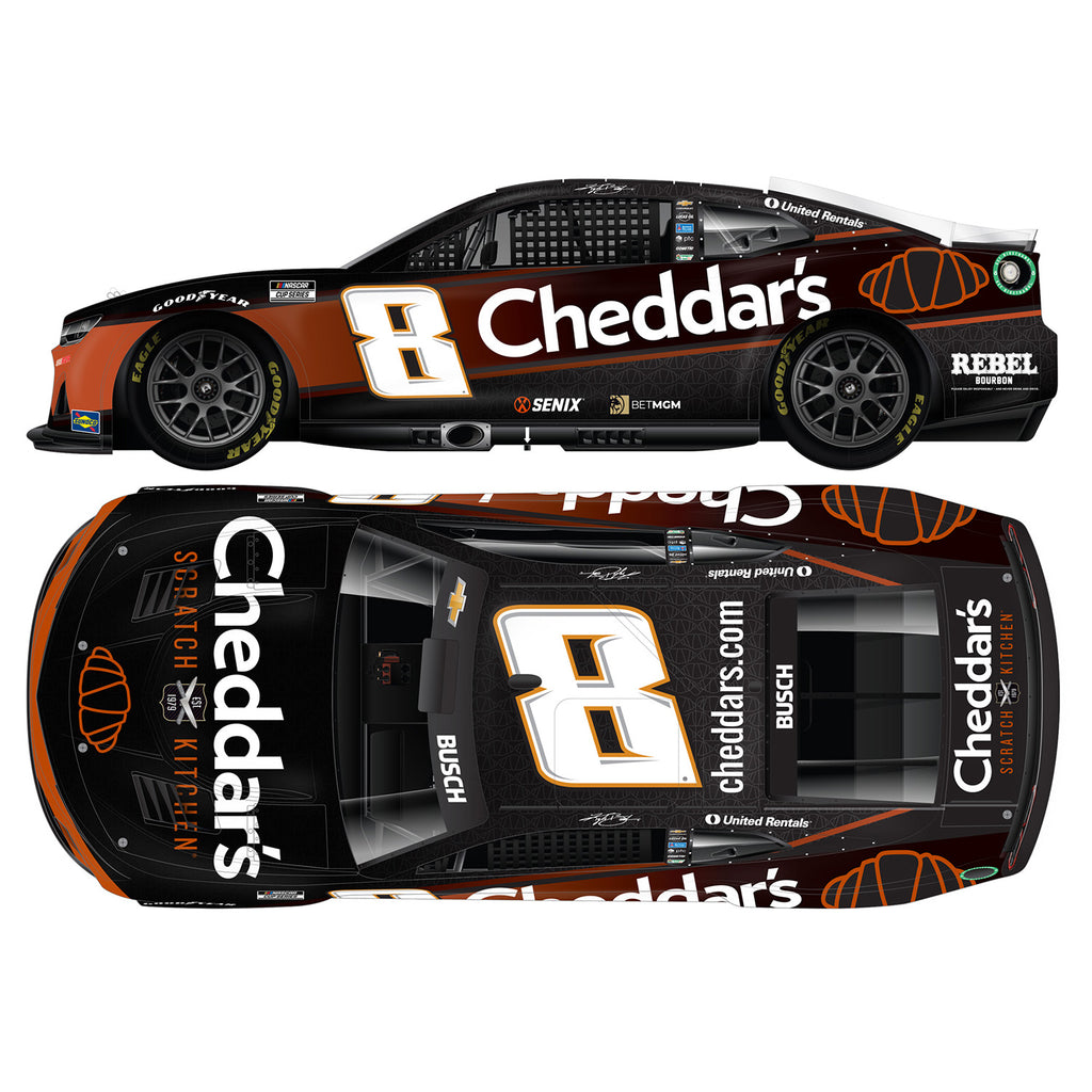 Kyle Busch Cheddar's 1:64 Standard 2025 Diecast Car #8 NASCAR