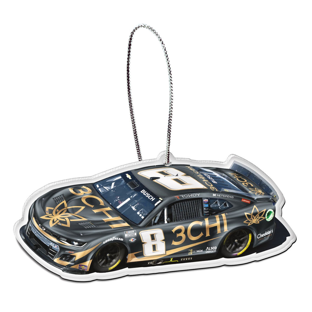 Kyle Busch 2023 Acrylic Car Christmas Ornament 3CHI #8 NASCAR