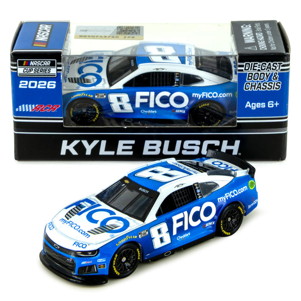 Kyle Busch FICO 1:64 2026 Diecast Car #8 NASCAR
