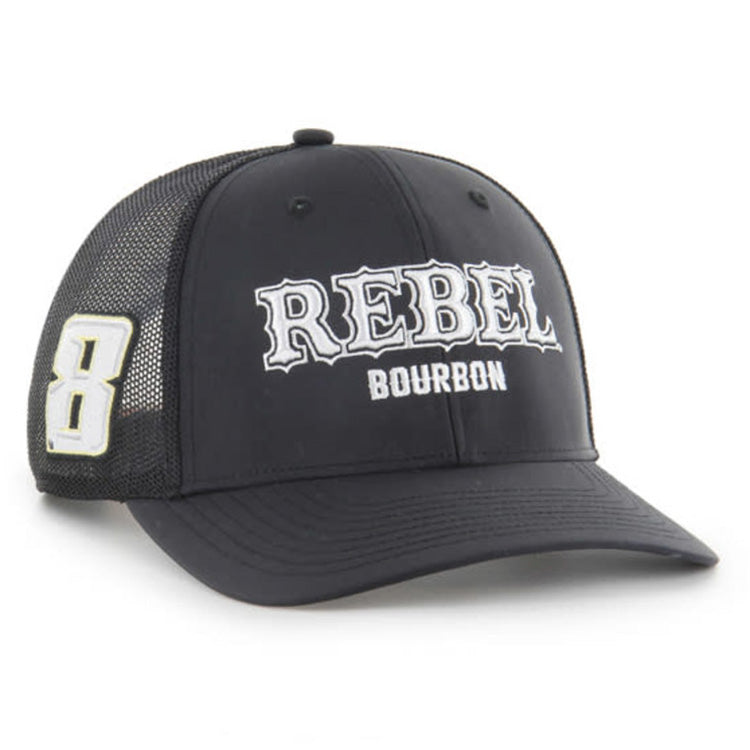 Kyle Busch Rebel Bourbon Triple Sure Shot '47 Trucker #8 NASCAR