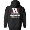 Kyle Busch 2025 Rebel Bourbon 2-Spot Hoodie Outerwear Sweatshirt Black #8 NASCAR