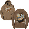 Kyle Busch 2025 Rebel Bourbon Woodland Brown 2-Spot Hoodie Sweatshirt #8 NASCAR