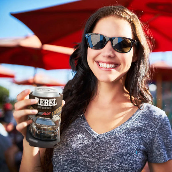 Kyle Busch 2026 Rebel Root Beer Whiskey #8 Can Hugger 12oz Cooler