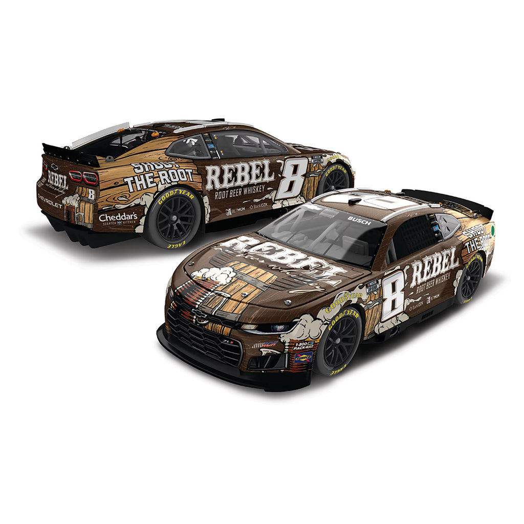 Kyle Busch ELITE Rebel Root Beer Whiskey 1:24 2026 Diecast Car #8 NASCAR