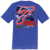 Kyle Busch 2026 Atlanta Truck Series Race Win 2-Spot T-Shirt Blue #7 NASCAR