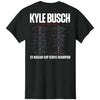 Kyle Busch Celebration of Life Classic Ink T-Shirt Black