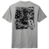 Kyle Busch 2026 Heather Gray Flag 2-Spot T-Shirt #8 NASCAR