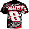 Kyle Busch Name & Number #8 Sublimated Total Print T-Shirt NASCAR