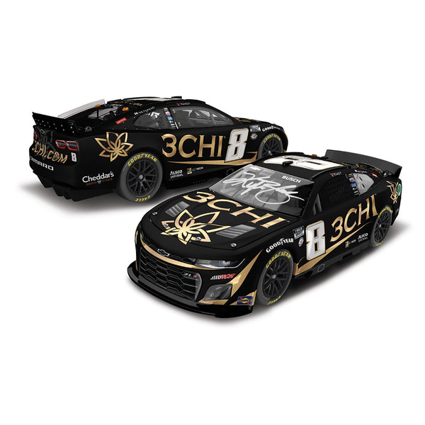 Kyle Busch Autographed ELITE 3CHI 1:24 2023 Diecast Car #8 NASCAR