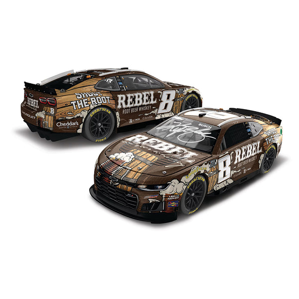 Kyle Busch Autographed Rebel Root Beer Whiskey 1:24 Standard 2026 Diecast Car #8 NASCAR