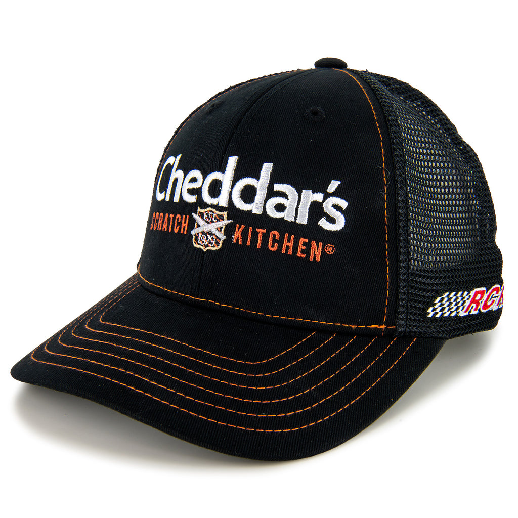 Kyle Busch Cheddar's Sponsor Mesh Hat Black