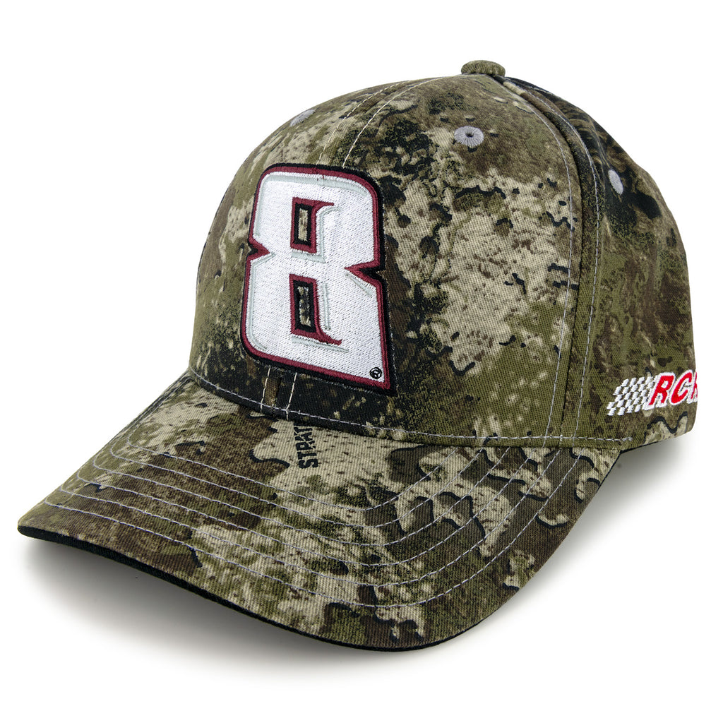 Kyle Busch TrueTimber Camo Big Number #8 Hat