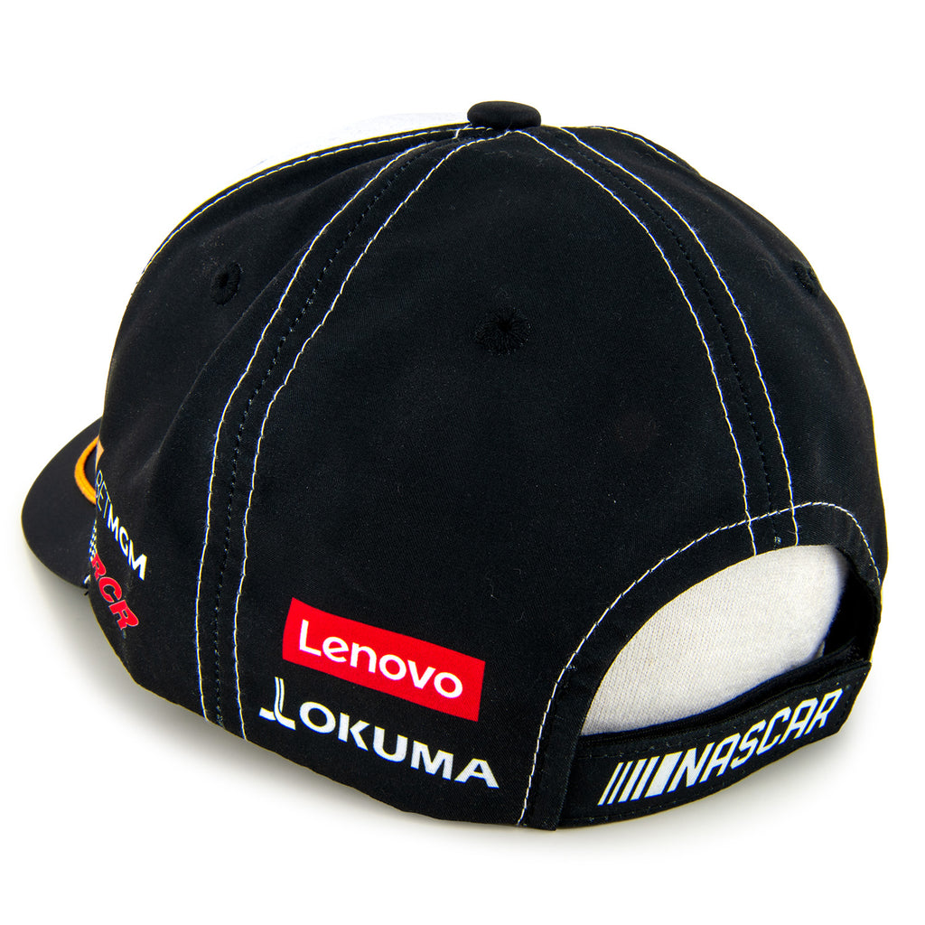Kyle Busch 2024 Cheddar's Uniform Pit Hat Black/White #8 NASCAR