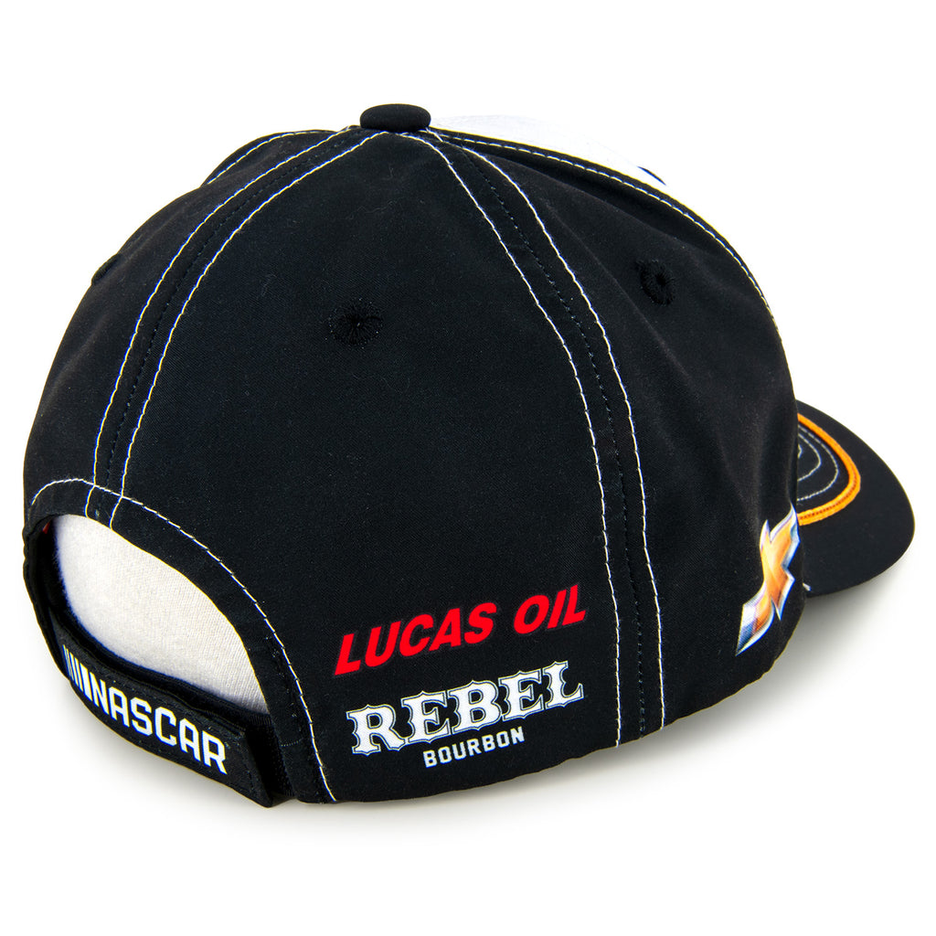 Kyle Busch 2024 Cheddar's Uniform Pit Hat Black/White #8 NASCAR