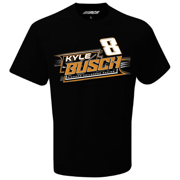 Kyle Busch 2024 NASCAR Cup Series Schedule T-Shirt Black #8 NASCAR