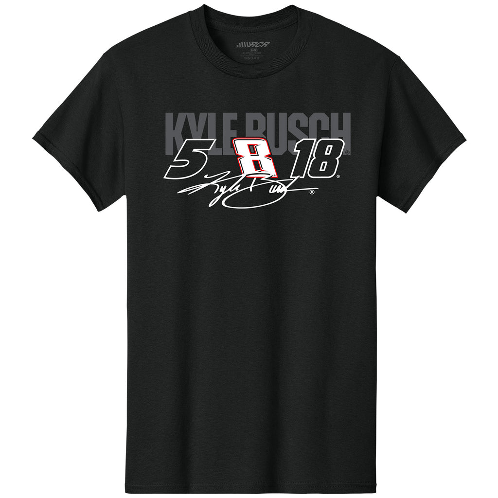 Kyle Busch Celebration of Life Classic Ink T-Shirt Black