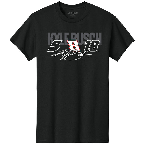 Kyle Busch Celebration of Life Classic Ink T-Shirt Black