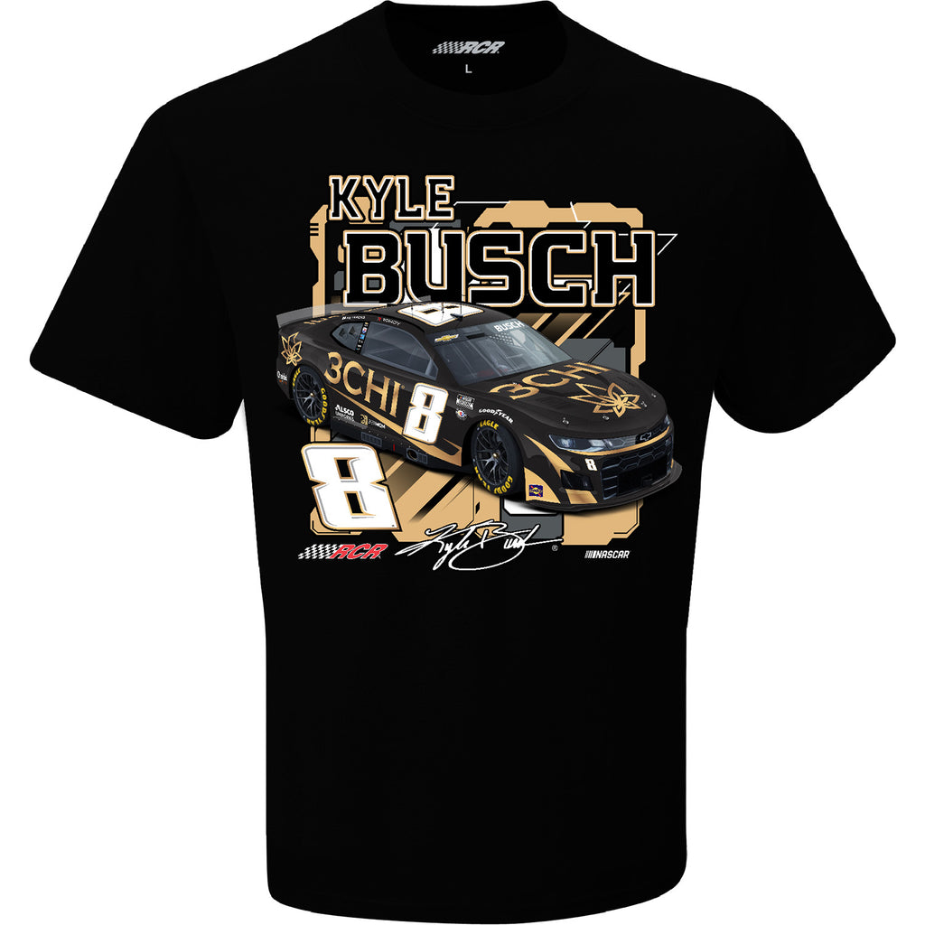 Kyle Busch 2023 3CHI Draft T-Shirt Black #8 NASCAR