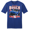 Kyle Busch 2024 Lucas Oil Royal Car T-Shirt Blue #8 NASCAR