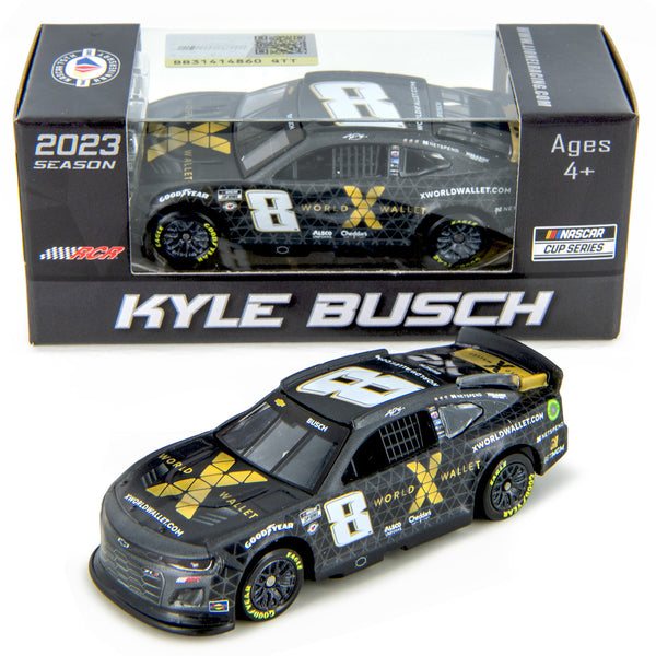 Kyle Busch X World Wallet 1:64 Standard 2023 Diecast Car #8 NASCAR