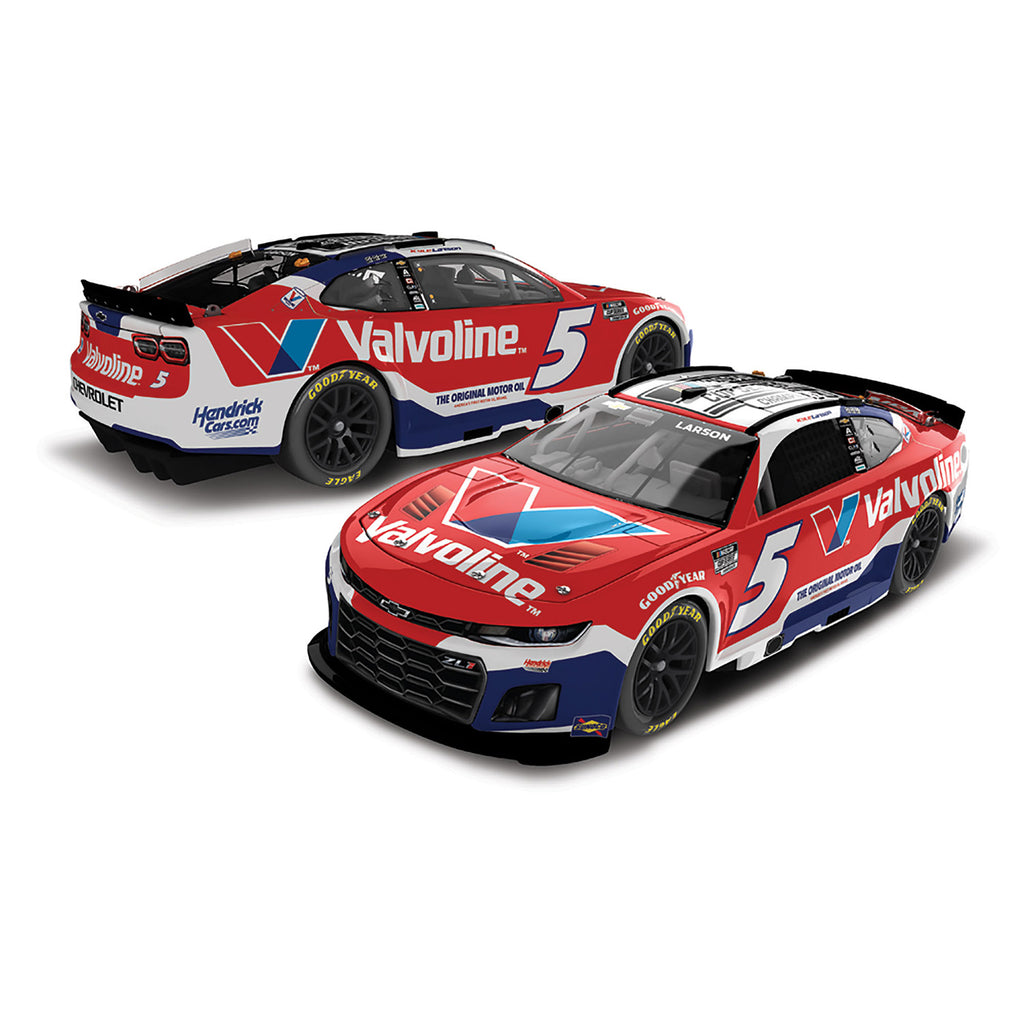 Kyle Larson Valvoline NASCAR Cup Series Champion 1:24 Color Chrome 2025 Diecast Car 