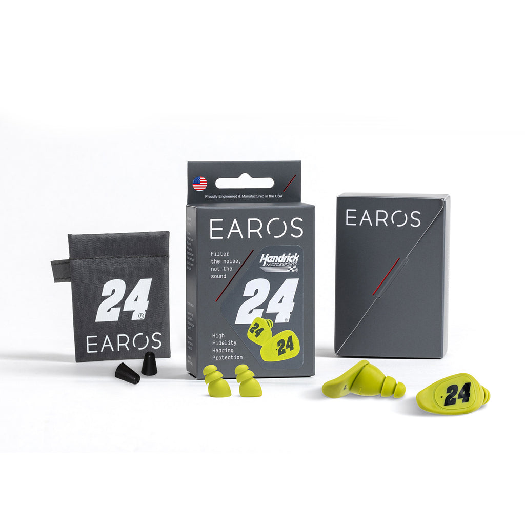 William Byron #24 EAROS SPORT 20dB NRR Hearing Protection Ear Plugs