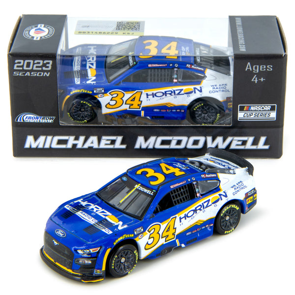 Michael McDowell Indy Road Course Race Win 1:64 Standard 2023 Diecast Car #34 NASCAR
